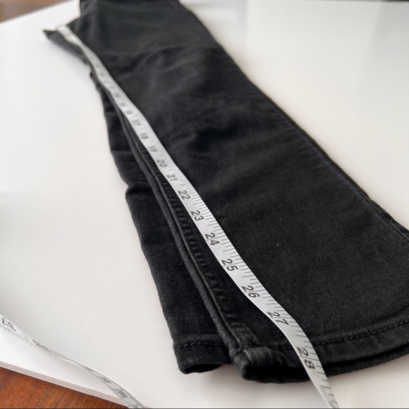 H&M Black Skinny Regular Ankle Jeans Size 31 - Picture 10 of 12